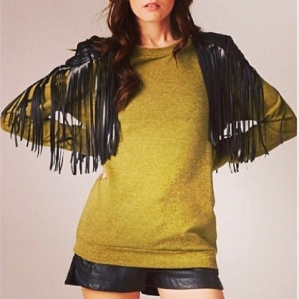 Green sweatshirt
